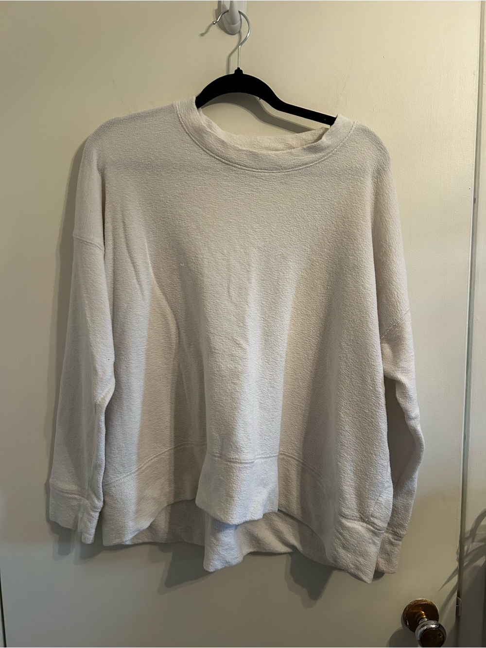 Aerie Classic White Crew Neck